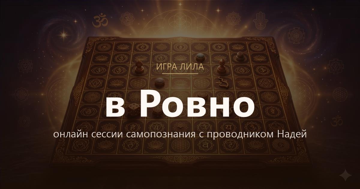Игра Лила в Ровно — онлайн сессии самопознания